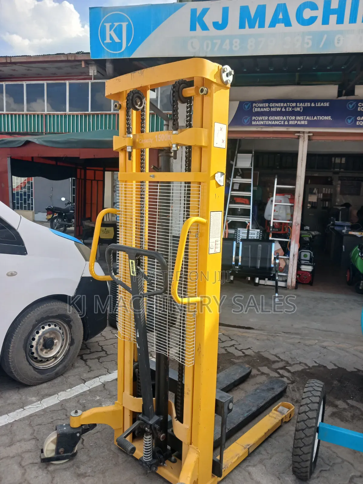 1.5 Ton Manual Hydraulic Stacker