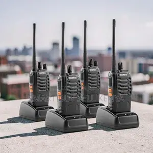 Powerful Signal Baofeng Bf-888s Walkie Talkie Radio Calls- 4 Pieces