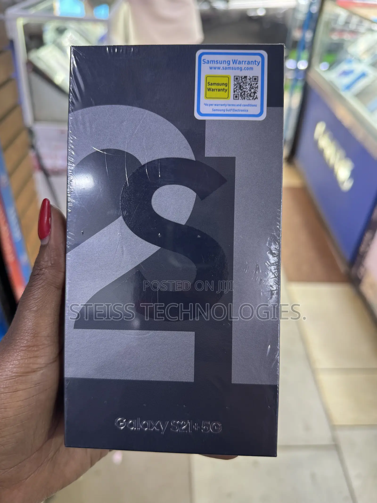 New Samsung Galaxy S21+ 5G 256 GB Black