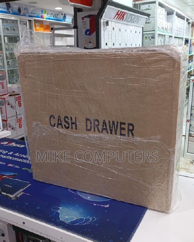 Automatic Keylock 5 Compartments Big Cash Drawer