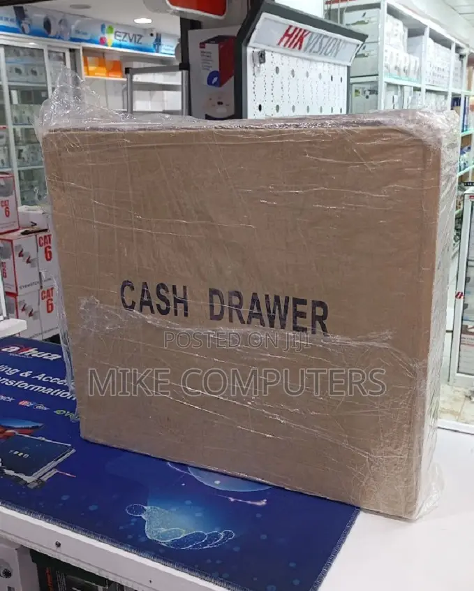 Automatic Keylock 5 Compartments Big Cash Drawer