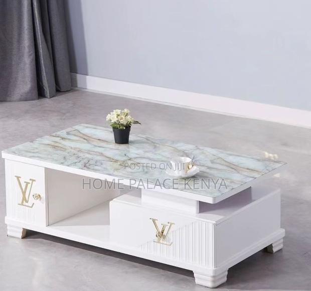 Coffee Table: Modern Marble Style Coffee Table - thumbnail 10