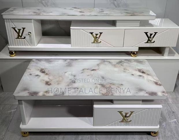 Coffee Table: Modern Marble Style Coffee Table - thumbnail 11