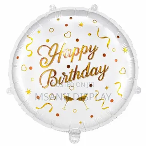 Birthday Round Foil Balloon