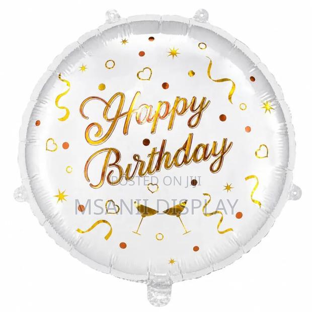 Birthday Round Foil Balloon