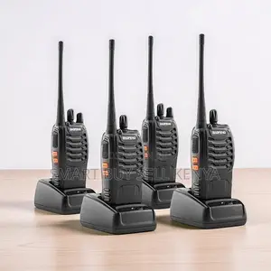 Hands-Free Compatible Baofeng Bf-888s Walkie Talkie Radio Calls- 4pcs
