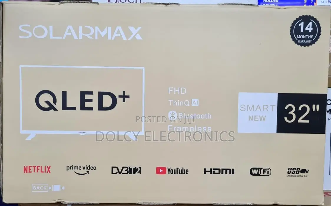 Solarmax 32" Qled+ FHD Tv