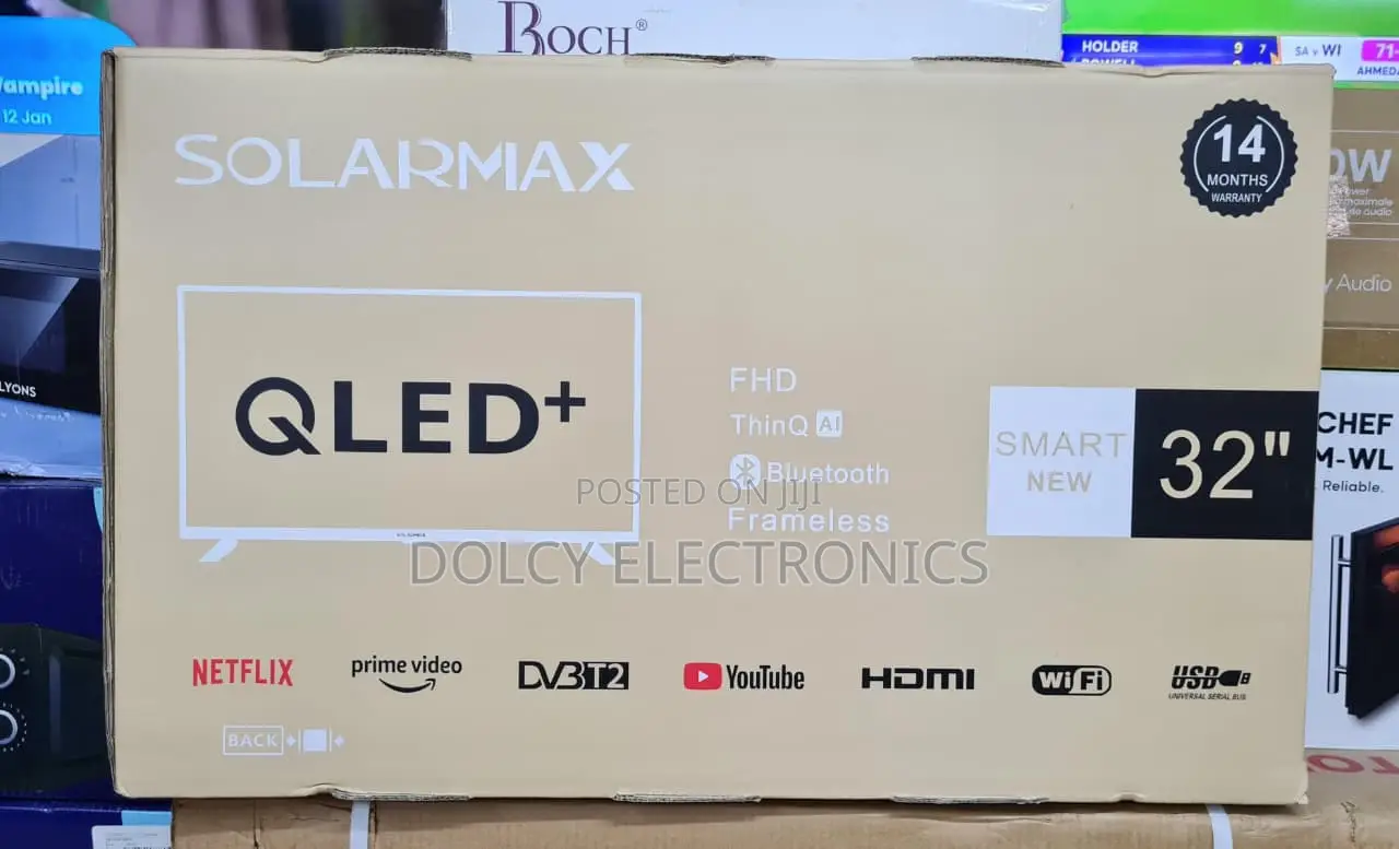 Solarmax 32" Qled+ FHD Tv