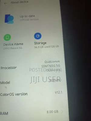 Oppo Reno4 5G 128 GB Gold