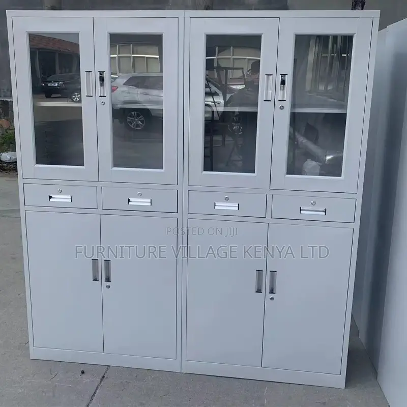 2-Door Document Cabinet With 2-Centre Drawers