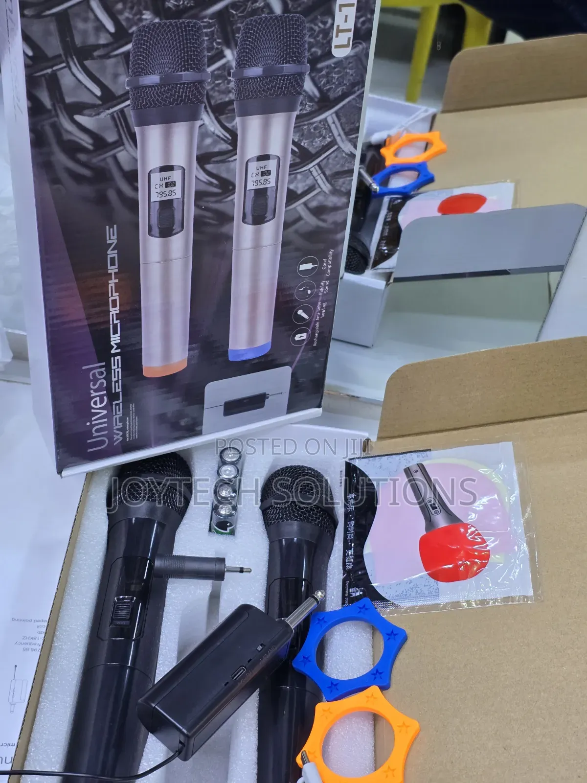 2ps Original Lt-125 Wireless Mic Set With Rechargeable Receiver