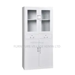 2-Door Document Cabinet With 2-Centre Drawers