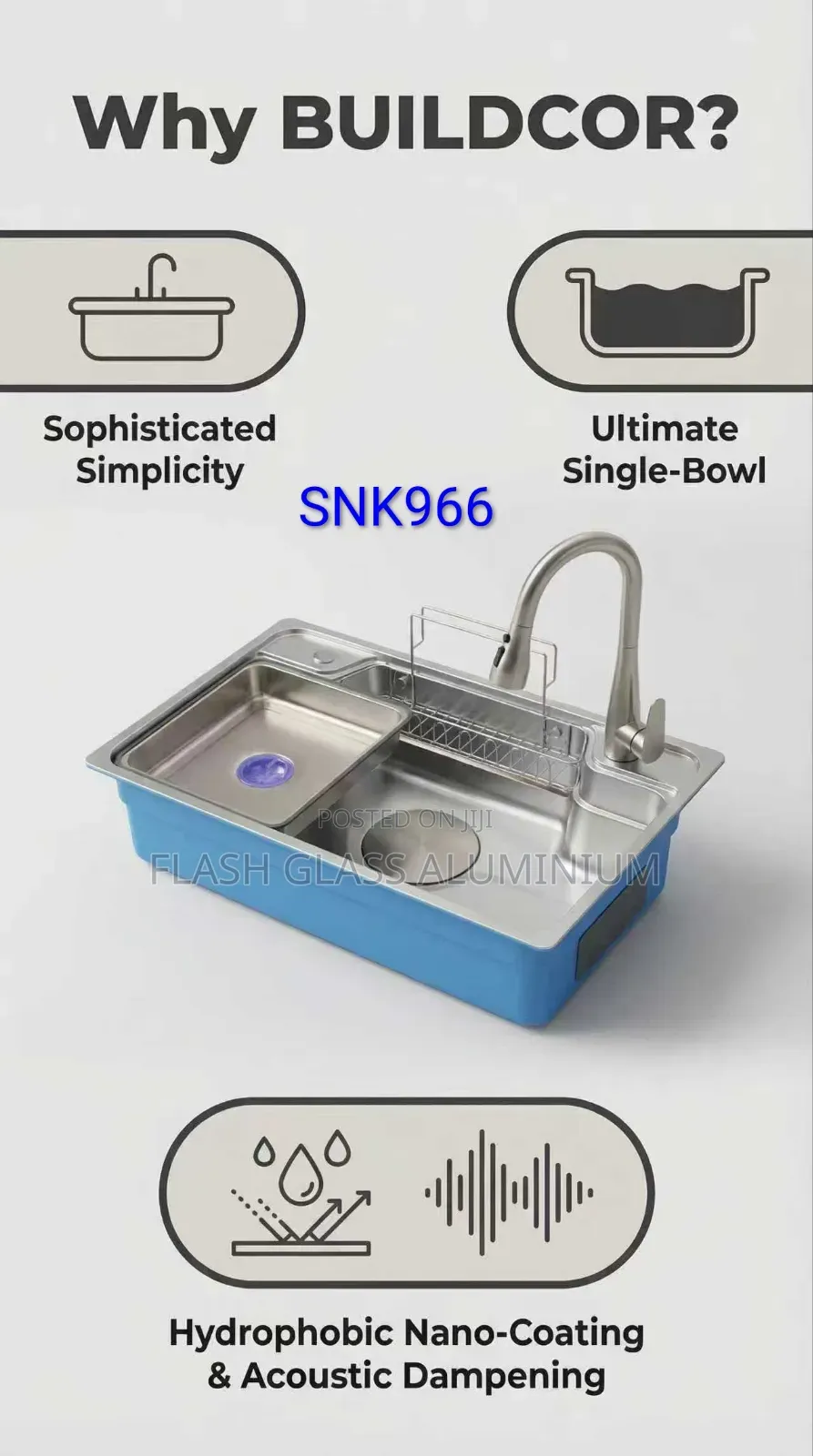 Buildcor Kitchen Sinks