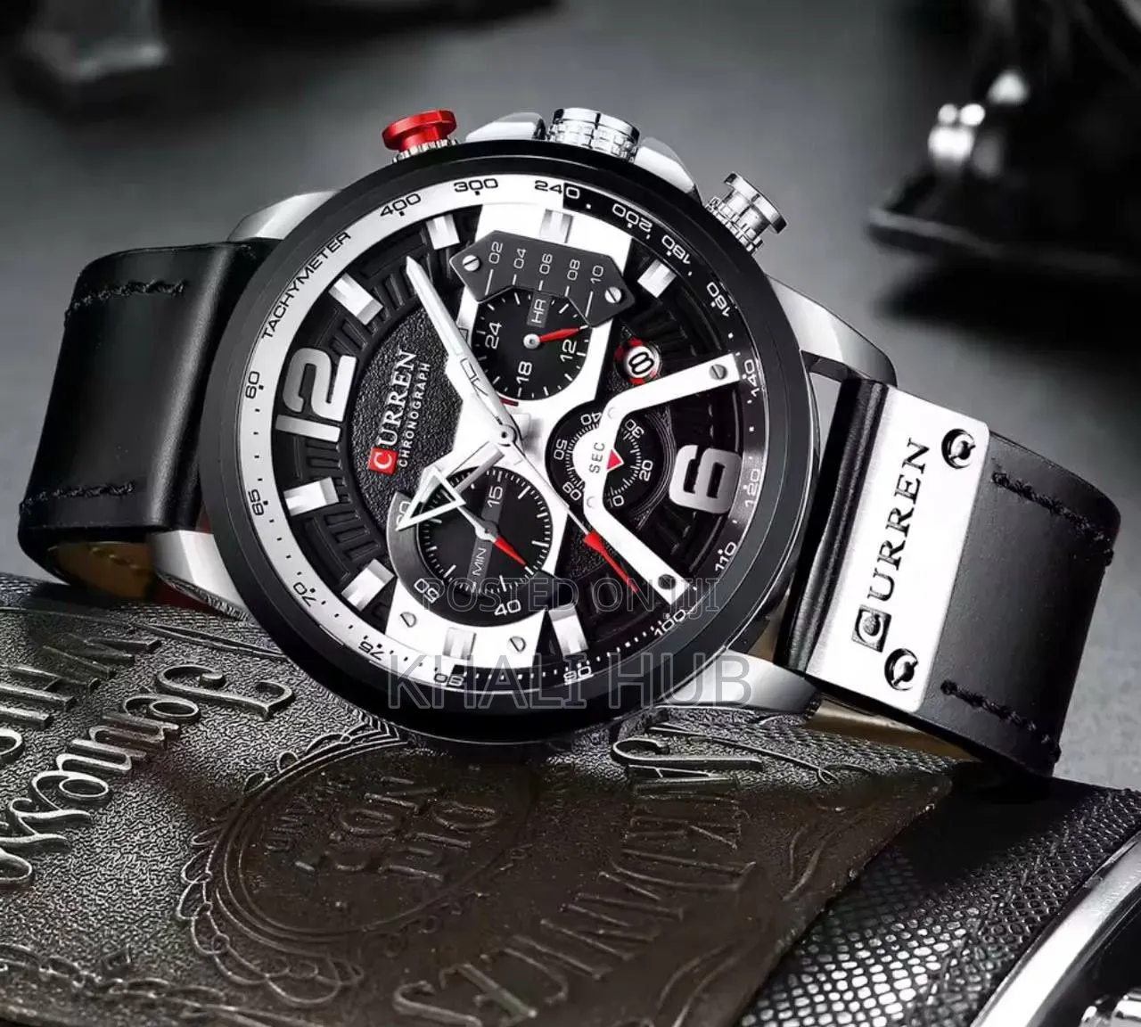 Curren Official Style Chronograph Gents Watch