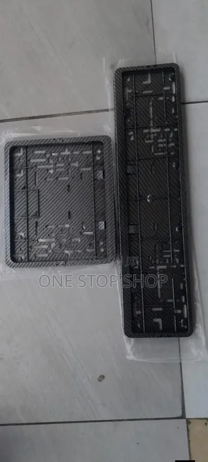 Carbon Finish New Generation Plate License Holder for Front Rear