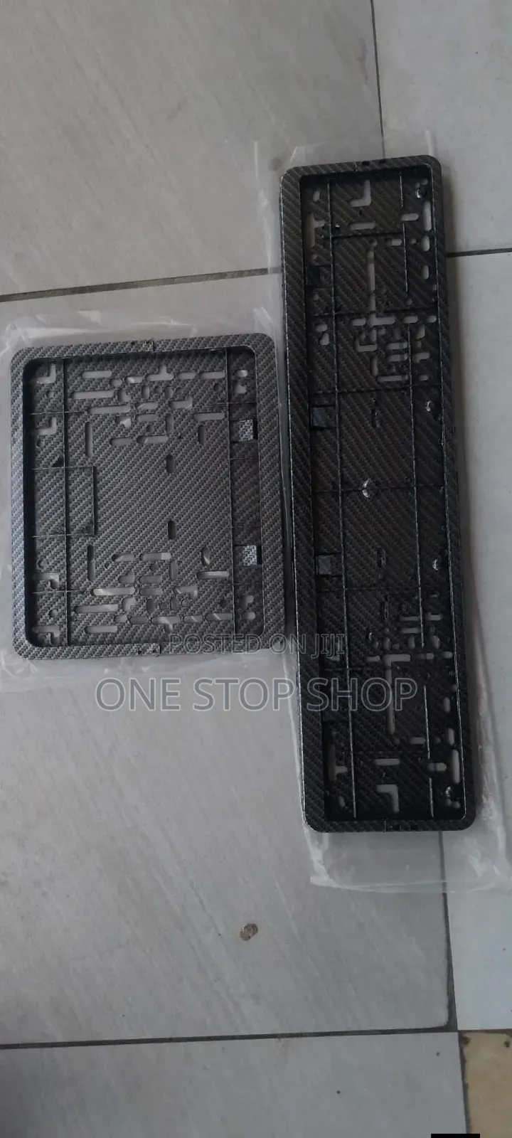 Carbon Finish New Generation Plate License Holder for Front Rear
