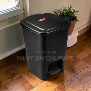 Strong Pedal Tight Closure 30l Hard Plastic Step Pedal Waste Bin