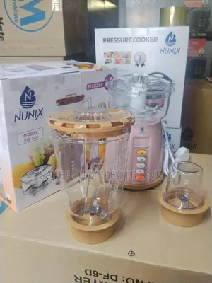 Nunix Ak444 3 in 1 Blender With Grinder Chopper