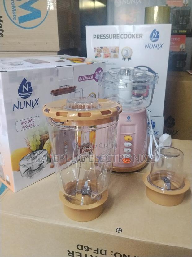 Nunix Ak444 3 in 1 Blender With Grinder Chopper