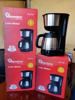 Ramtons Coffee Maker Stainless Steel Jar 1ltr Rm768