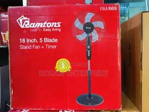 Ramtons 16" Stand Fan With Remote Rm669