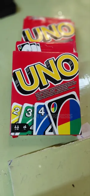 Uno Card Game Multicoloured