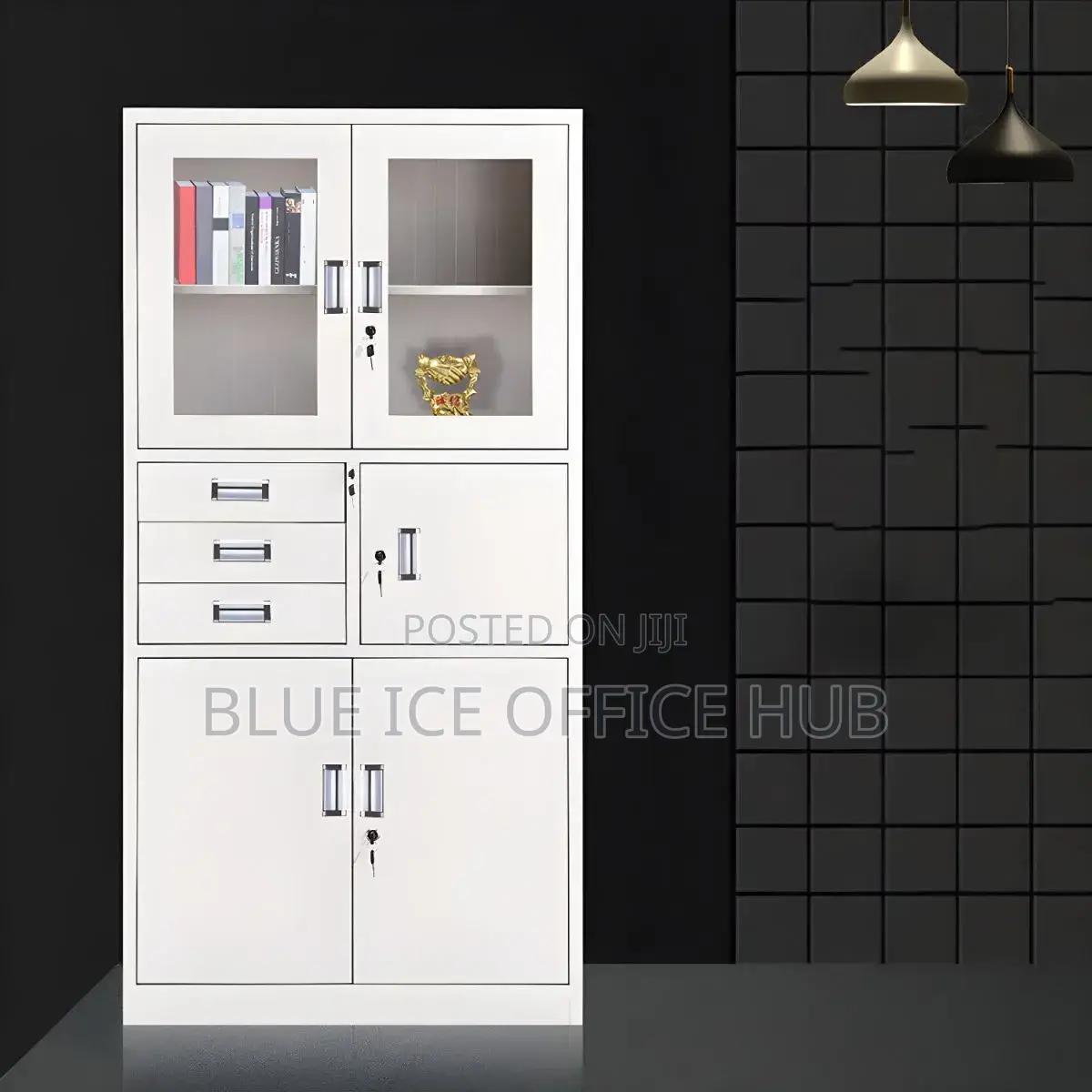 Executive Office Cabinet With Safebox and Drawer's