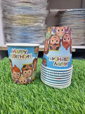 Cartoon Themed Party Cups