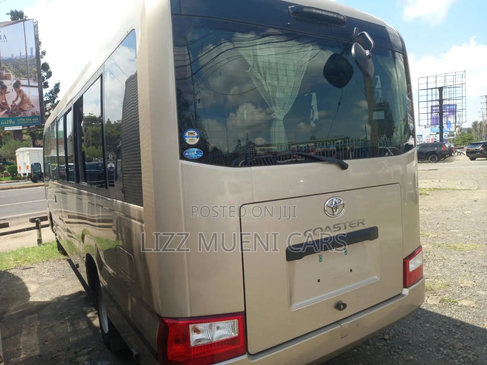 Toyota Coaster 2019 Beige