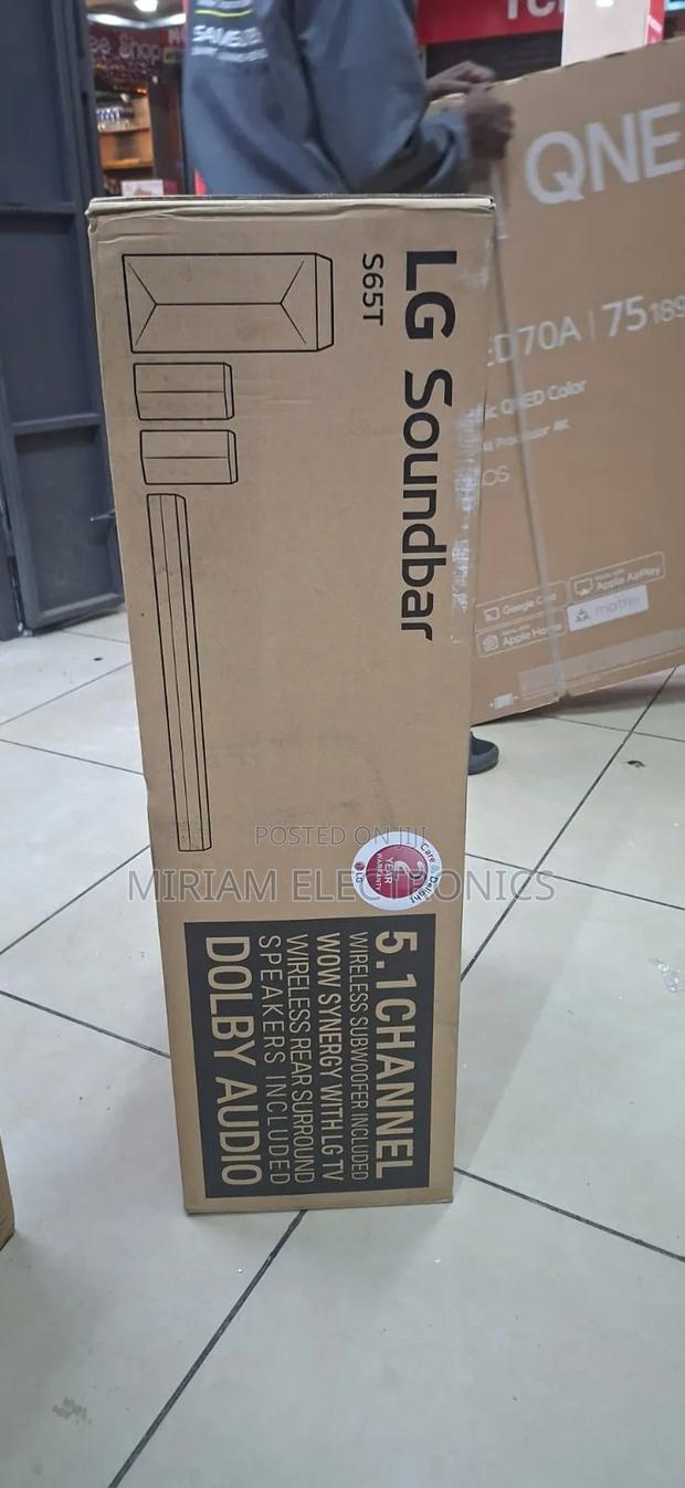 Soundbar S65tr, 5.1 Ch, 600w Powerful Surround Sound