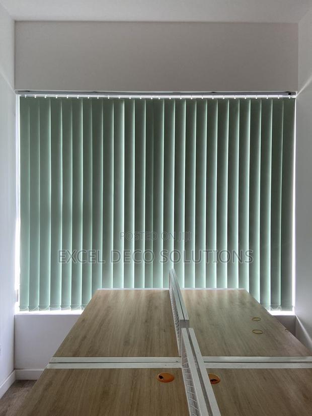 Vertical Blinds for Stylish Residential Office Spaces