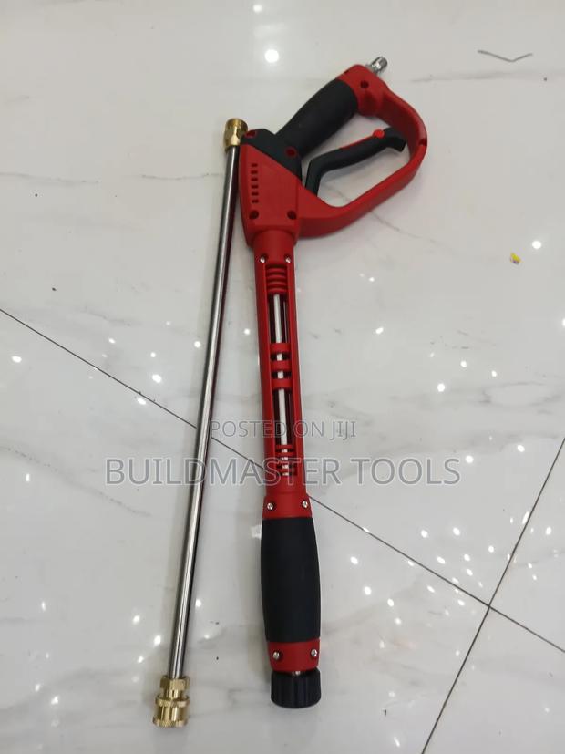Red and Black High Pressure Washer Gun
