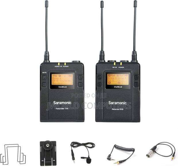 Saramonic Uwmic9 Camera-Mount Wireless Omni Lavalier Microphone System - main view
