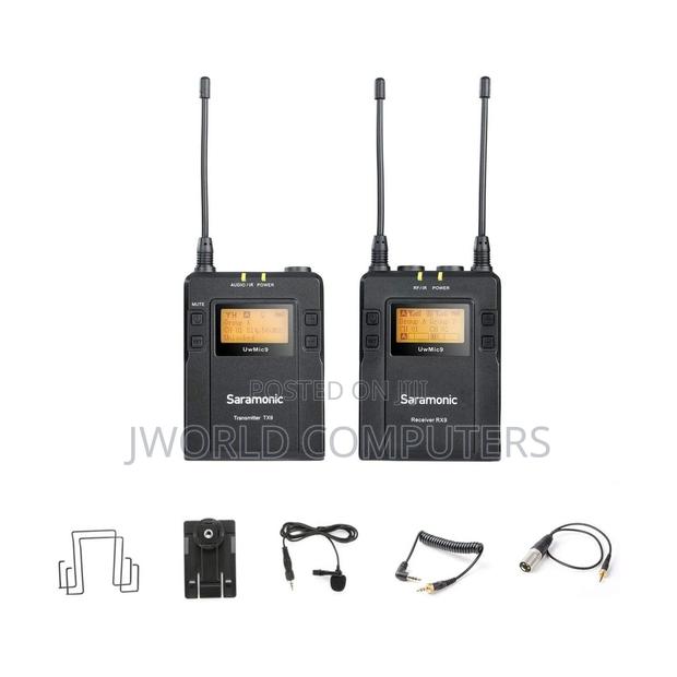 Saramonic Uwmic9 Camera-Mount Wireless Omni Lavalier Microphone System - thumbnail 2