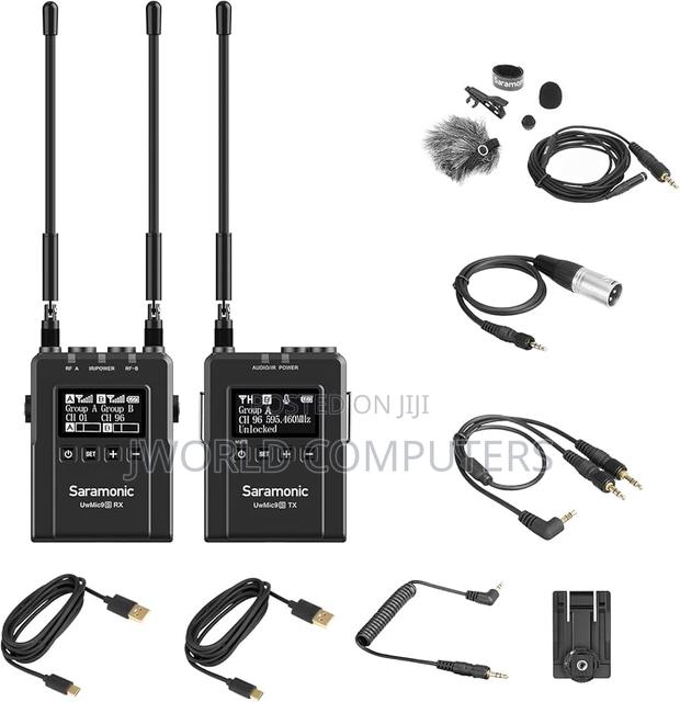 Saramonic Uwmic9 Camera-Mount Wireless Omni Lavalier Microphone System - thumbnail 4