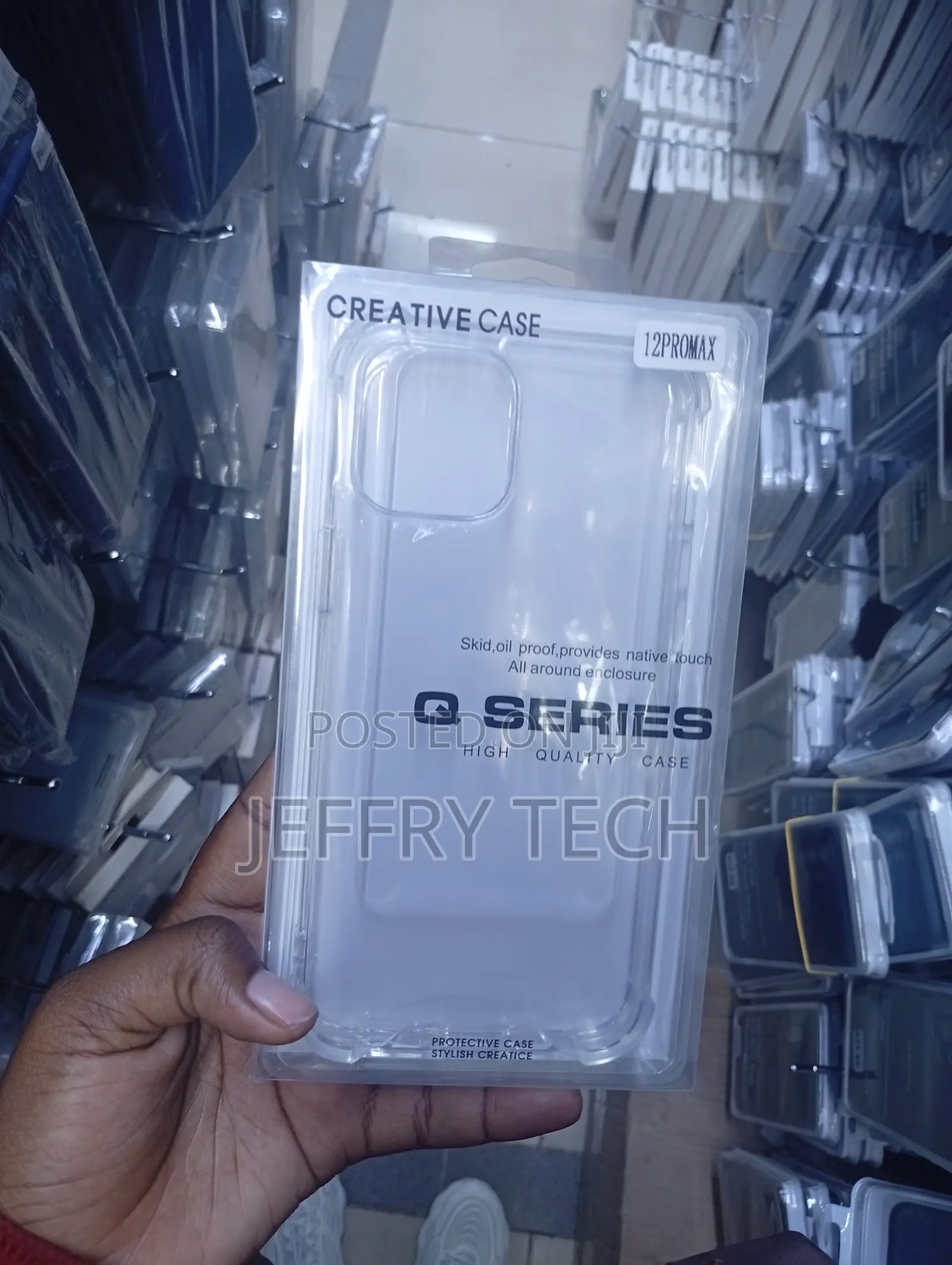 iPhone 12 Pro Max Minimalist Completely Transparent Case