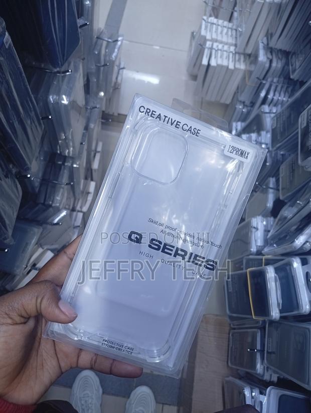 iPhone 12 Pro Max Minimalist Completely Transparent Case - thumbnail 2