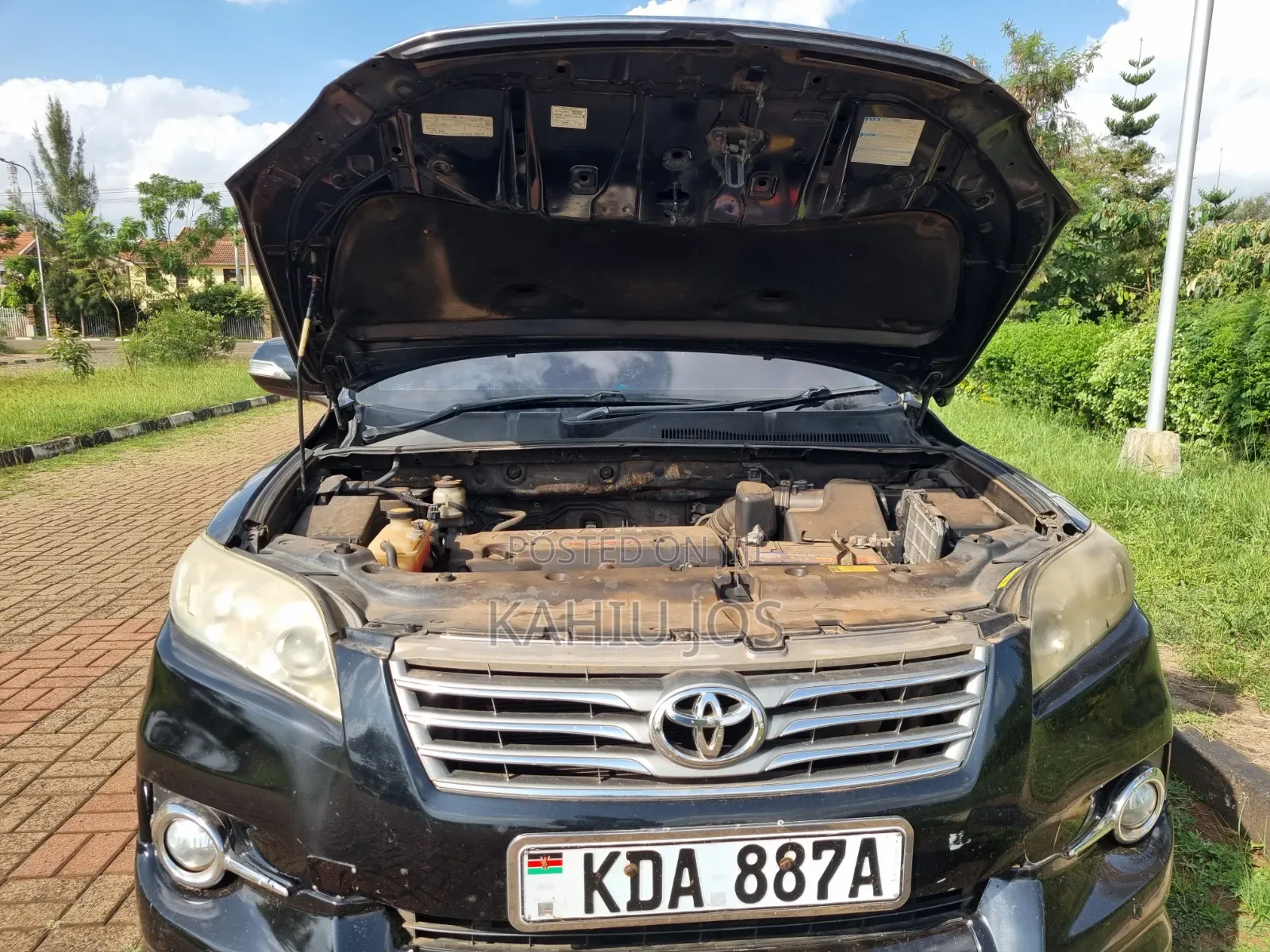 Toyota Vanguard 2014 Black