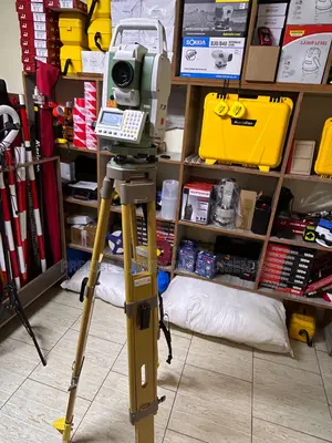 Rugged Wooden Survey Tripod for Outdoor Projects