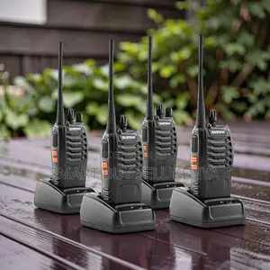 Weather Resistant Baofeng Bf-888s Walkie Talkie Radio Calls- 4 Pieces