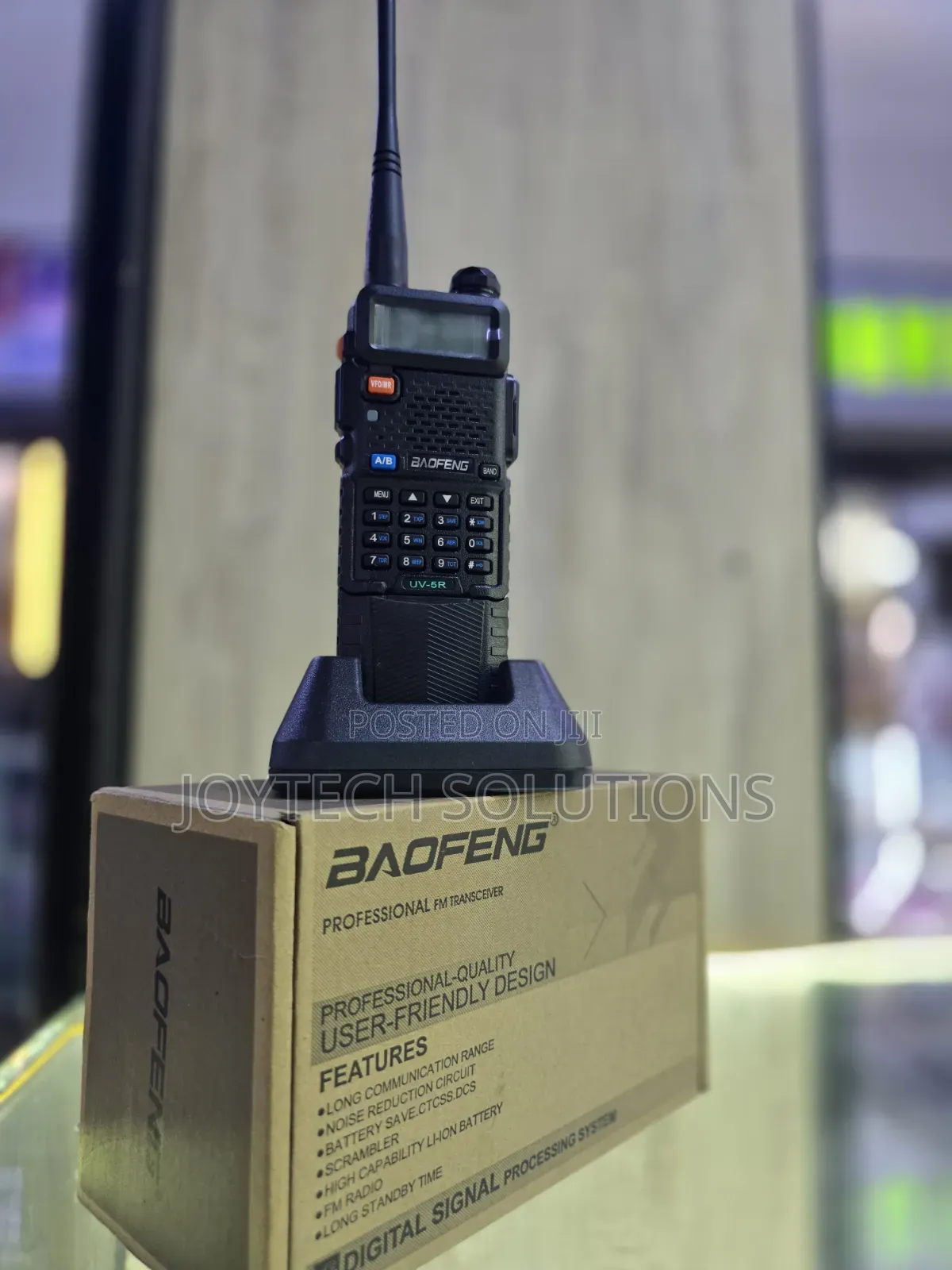 New Baofeng Uv-5r Two-Way Radio - Uhf/VHF With Charging Dock