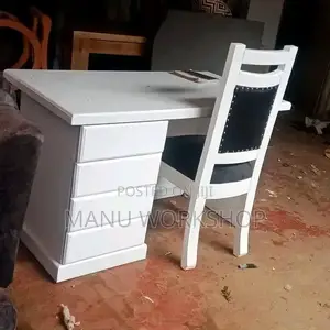 Modern White Office Desk