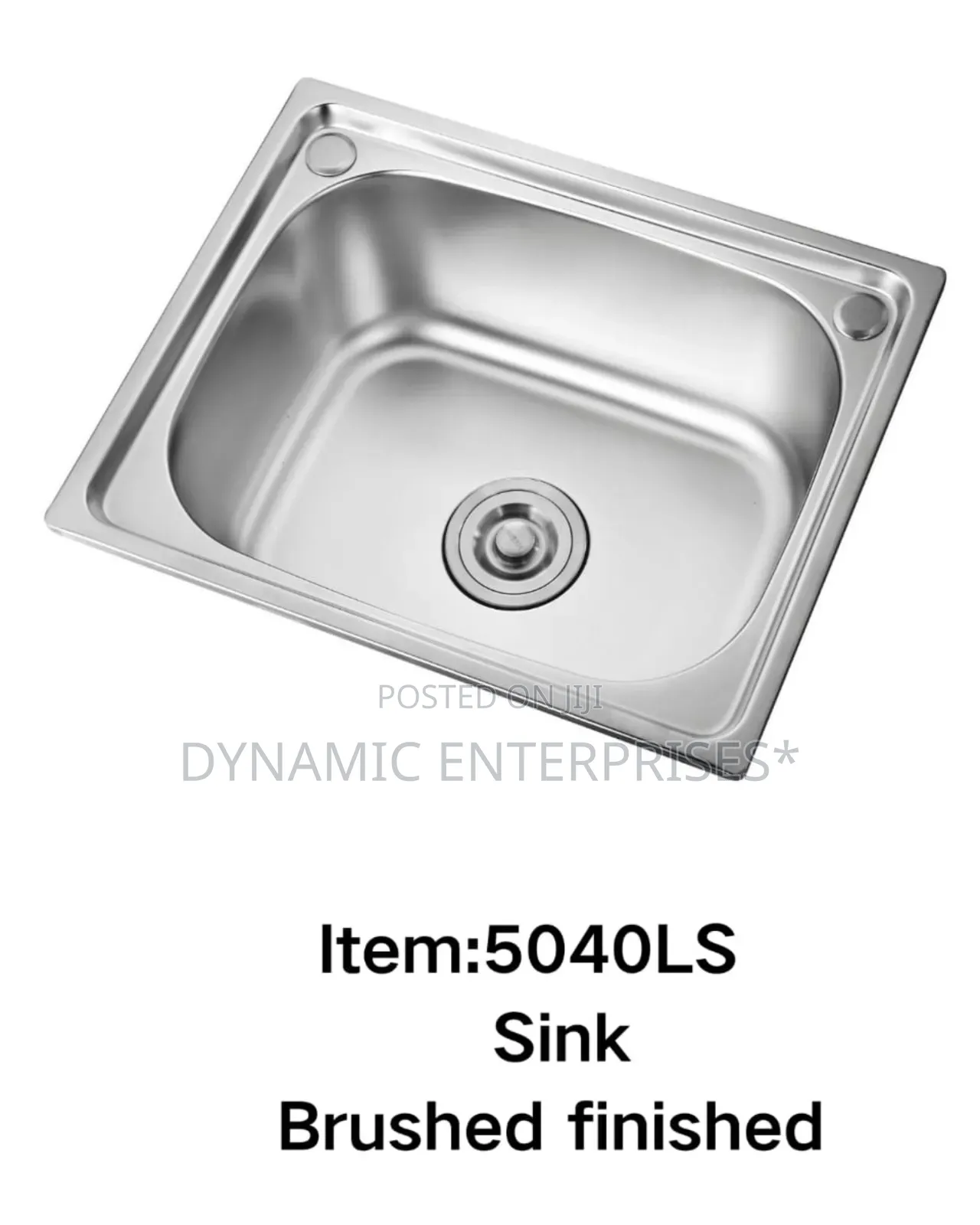 Stainless Single Sink