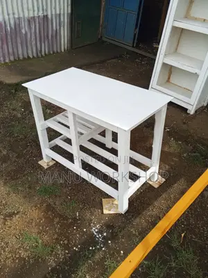 White Modern Kitchen Table
