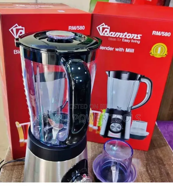High Quality and Highly Recommended Ramtons Blender Stainless Steel