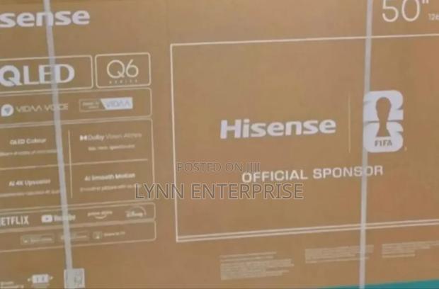 Hisense 50 Inches Qled Smart Tv Smart Frameless (Q6 Series