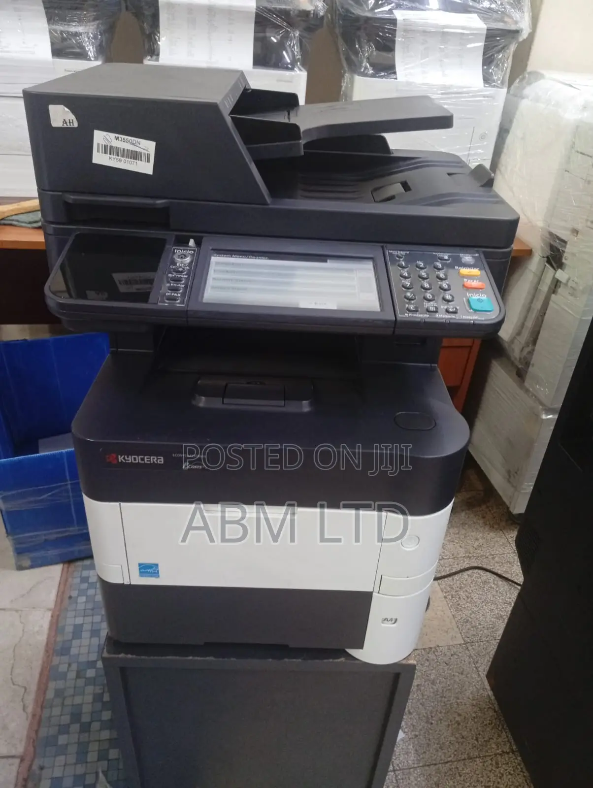 Kyocera Ecosys M3550idn Mono Laser MFP- For Speed Robust Scanning.