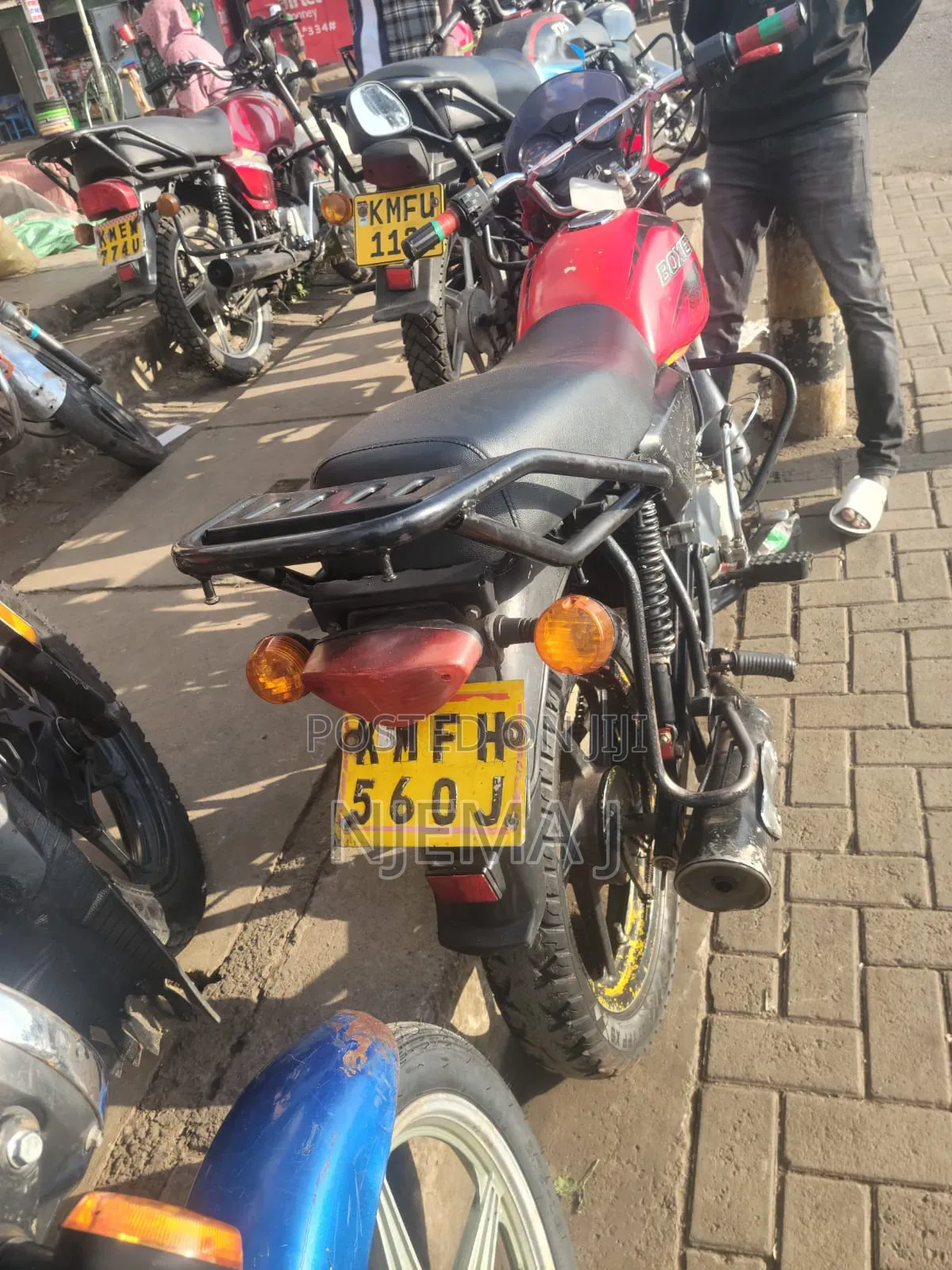 Bajaj Boxer 150 UG 2021 Red