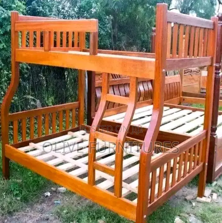 Brown Double Decker Bed