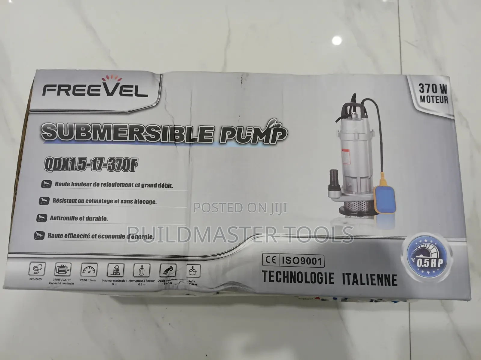 Freevel Qdx1.5-17-370f Submersible Pump